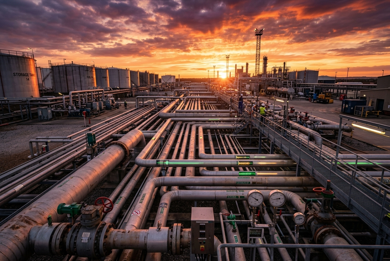 Pipeline assets under sunset